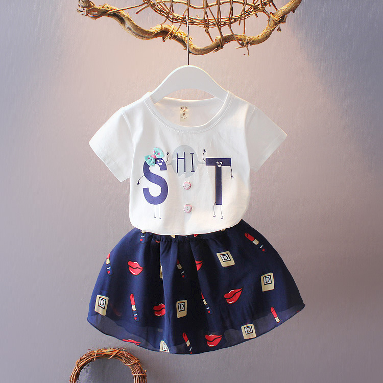 个性女童童装图片
