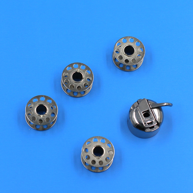 老式家用缝纫机1个梭壳4个梭芯梭心套蜜蜂蝴蝶脚踩家用缝纫机通用