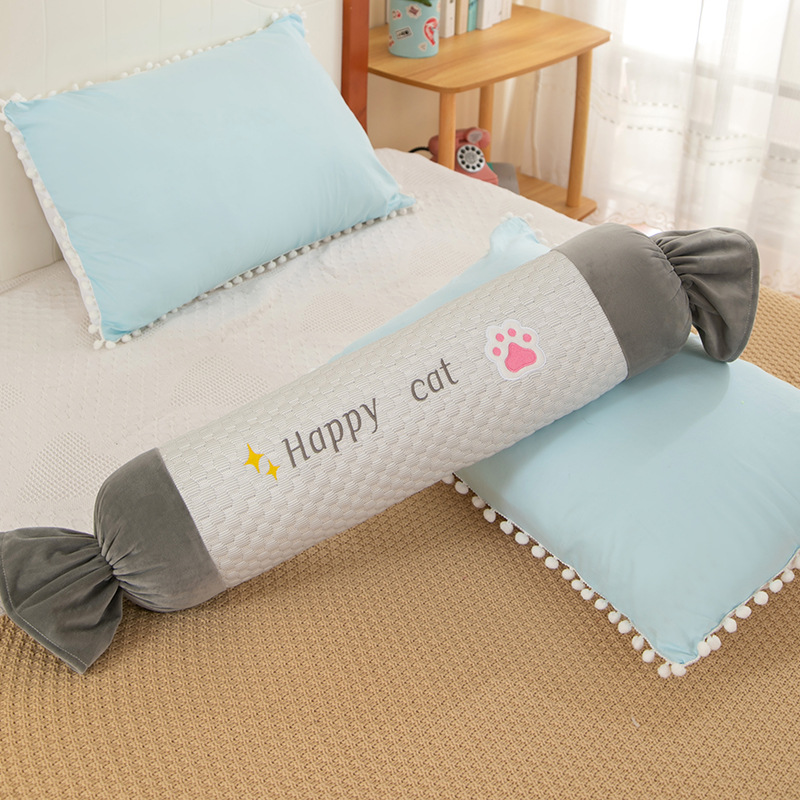 Net-Provided Ice Silk Fabric Candy Pillow Summer Ice Feeling Full Detachable Can Be Used as Pillow and Cushion Plush Toys