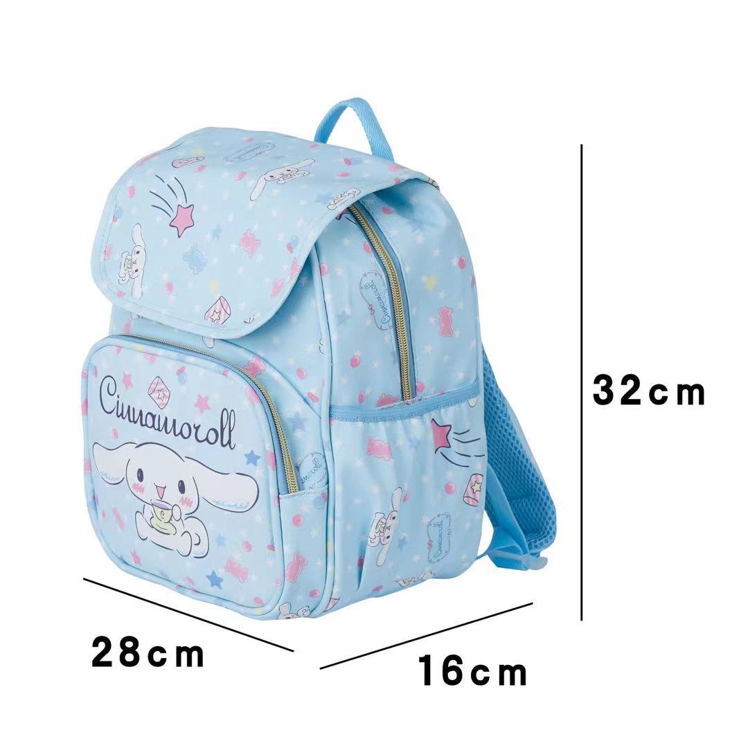Melody Cinnamoroll Babycinnamoroll Clow M Cute Children's Bag Female Korean Style Flip Backpack Student 1-4 Years Old Schoolbag