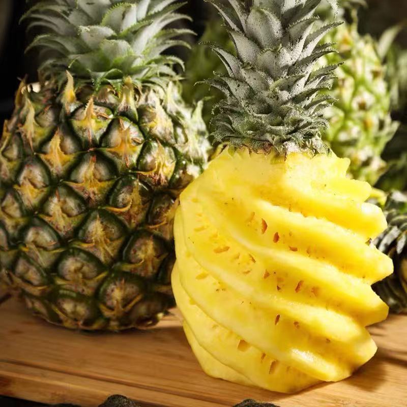 菠萝新鲜香水小香脆甜大菠萝凤梨装酸甜自然成熟徐闻云南厂家直销
