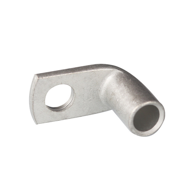 厂家生产t90度35-8镀锡直角折弯铜鼻子线耳线鼻子铜管 铜接线端子