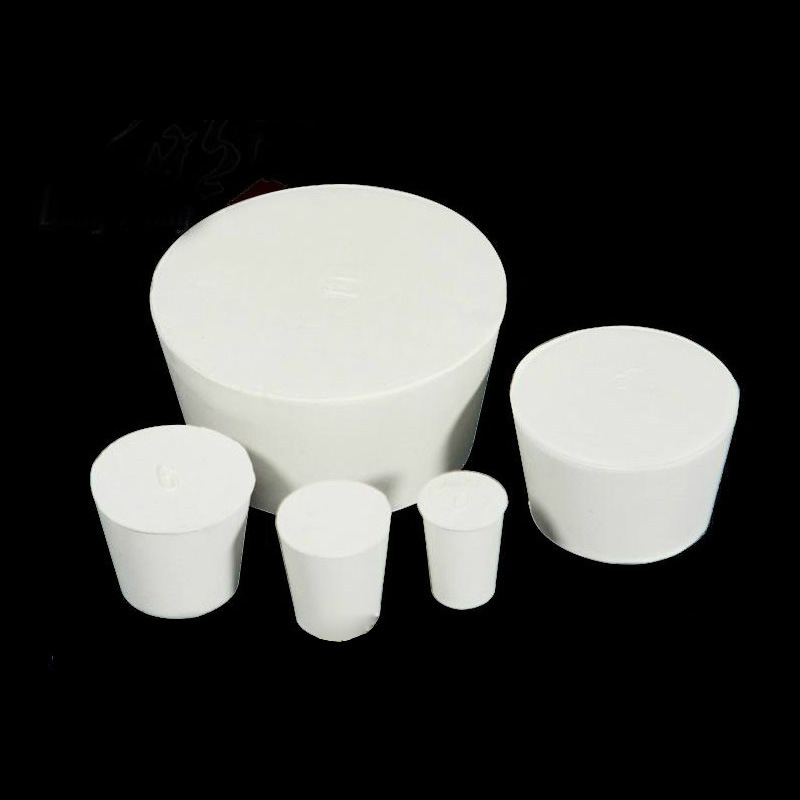 橡胶塞 瓶塞橡胶塞堵头 白胶塞 3号 烧瓶塞 橡皮塞 塞子