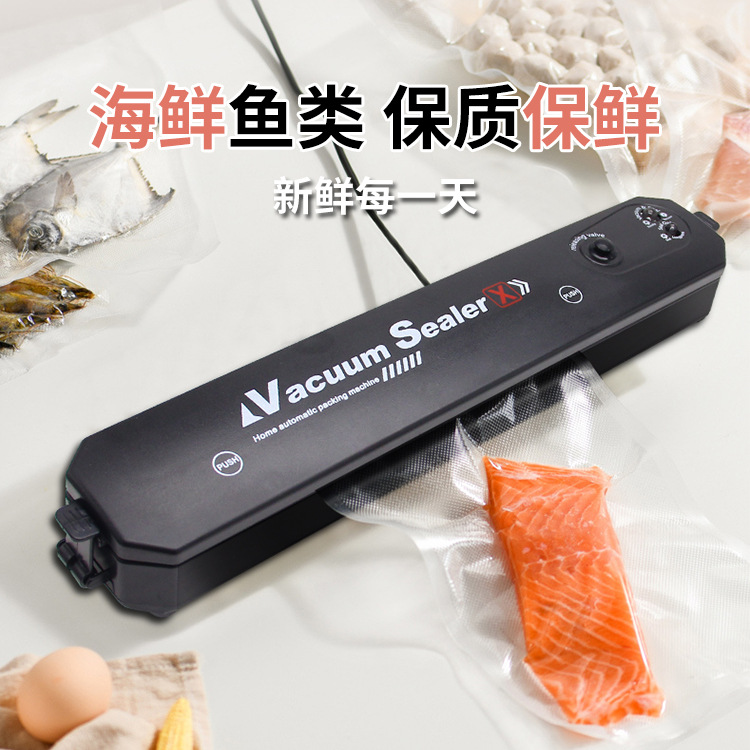 Vacuum Packaging Machine Household Food Automatic Vacuum Sealing Machine Small Plastic-Envelop Machine Vacuum Machine Seal Preservation Machine