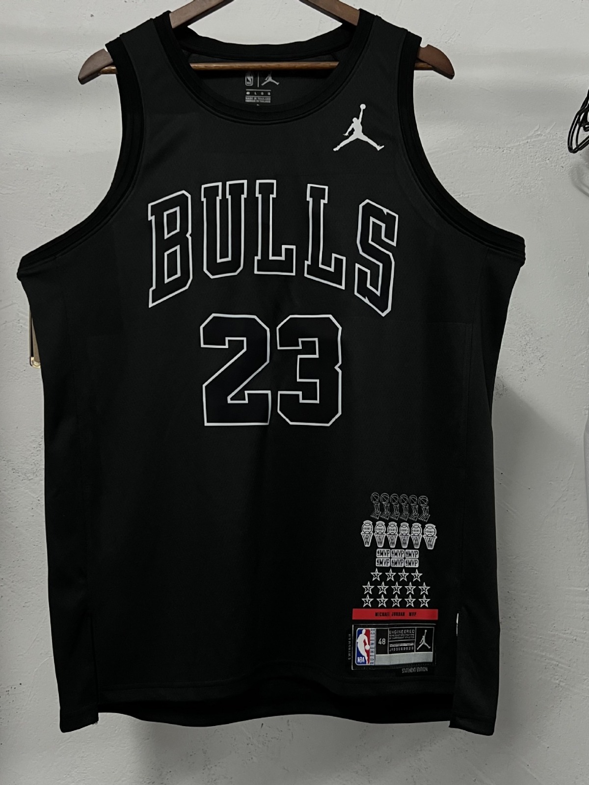 公牛队23号乔丹荣耀版球衣mvp背心上衣运动篮球服男女nba球衣