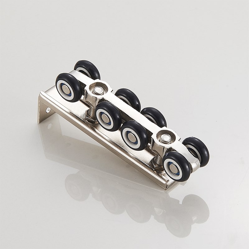 适用顶固吊轮移门推拉门吊滑轮厨房门轨道木门吊轨上120kg滑轨配