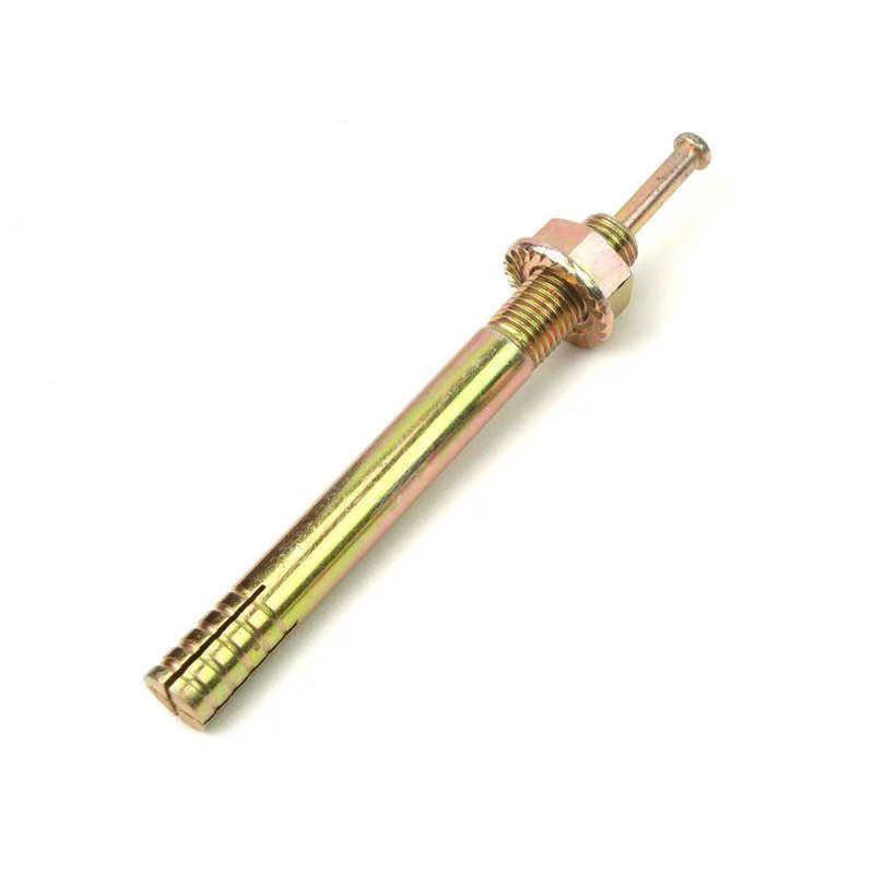 击芯膨胀螺丝举升机膨胀螺丝敲击式膨胀螺栓锤击壁虎膨胀栓一钉得