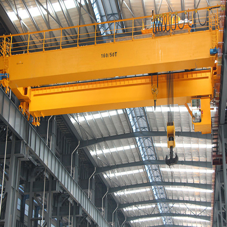 厂家现货qd电动遥控双梁桥式起重机 工矿建筑双梁行车航吊起重机