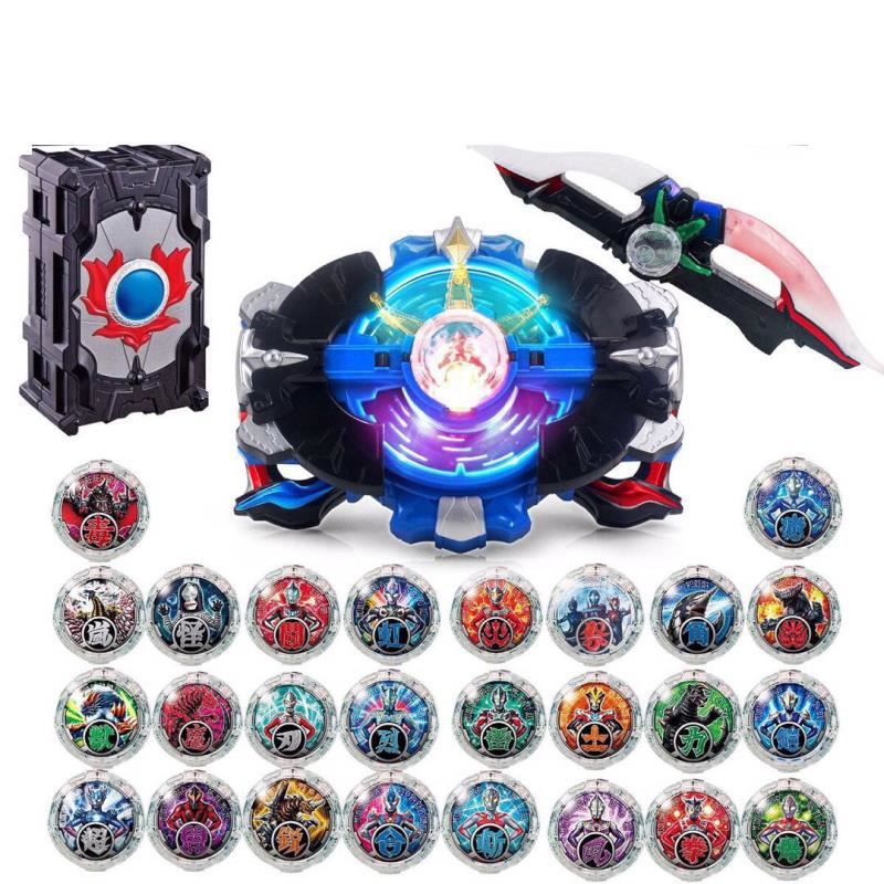 罗布变身器玩具套装变形奥特水晶罗索布鲁头标回旋闪光召唤