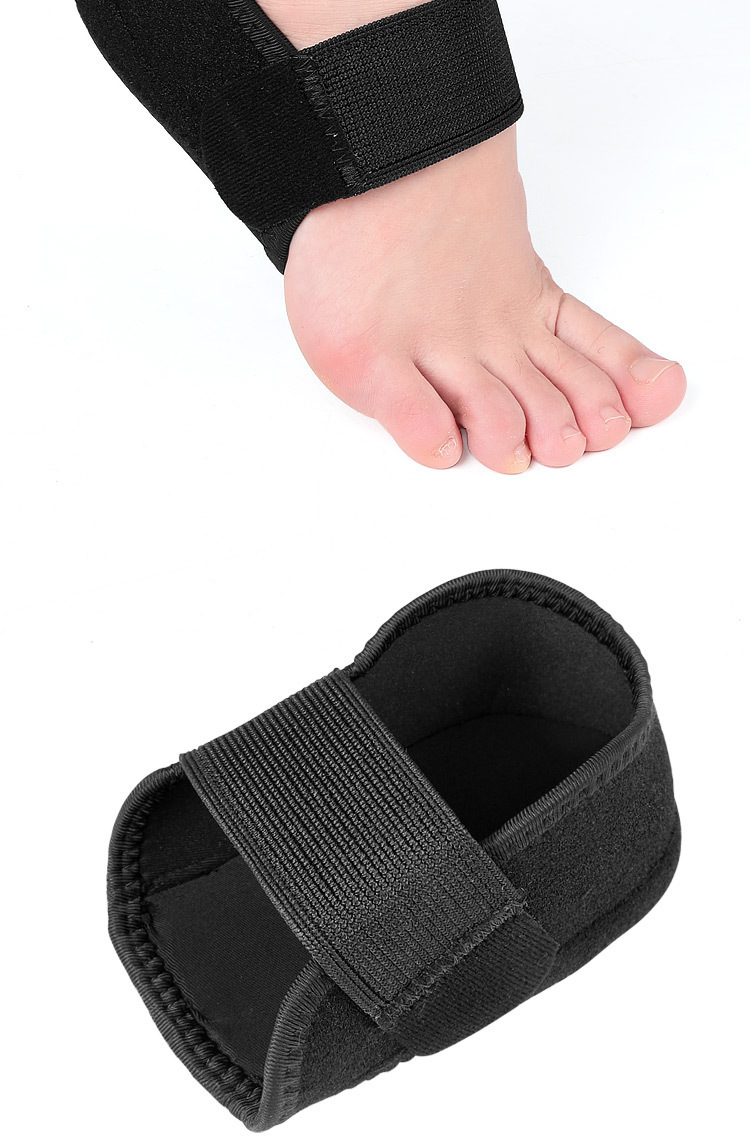 后跟保护套减震缓压增高垫魔术贴后跟套硅胶防滑半垫防裂足跟套