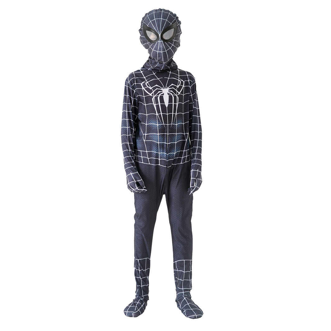 Children's Cos Spider-Man Tight Jumpsuit Boys' Dress-up Suit Superman Performance Wear Wholesale