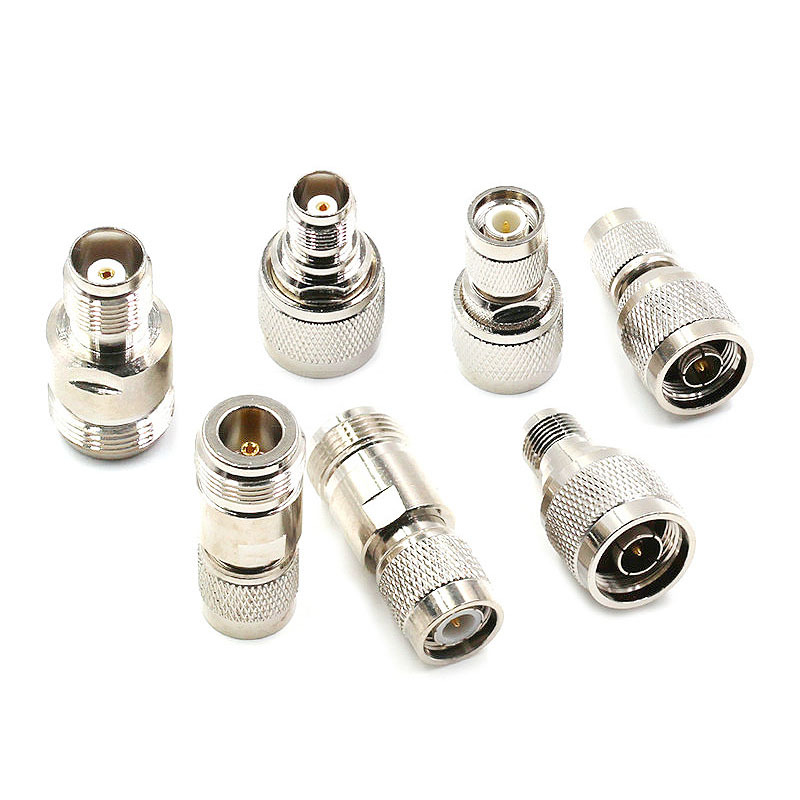 全铜射频同轴n/tnc转接头 n转tnc公母头jj kk jk公母转换头连接器