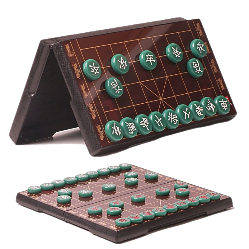 磁性中国象棋磁性折叠棋盘学生儿童玩具小号成人象棋套装游戏