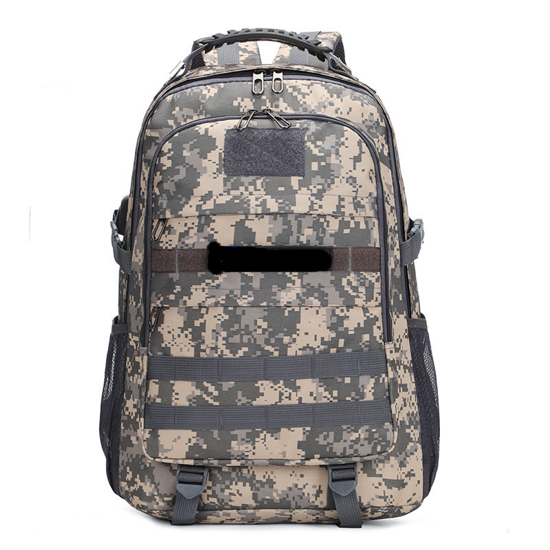 迷彩背包牛津布户外迷彩登山包 外出旅行野营双肩背包中学生书包