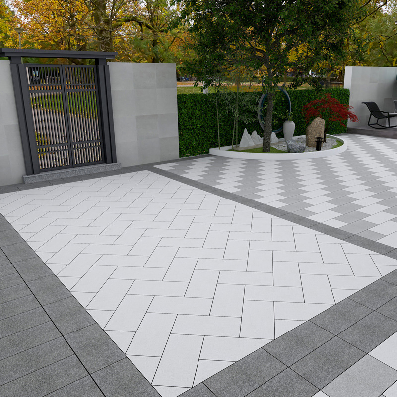 防滑防冻庭院砖gd室外地砖农村院子户外地板砖露台花园地面铺瓷砖