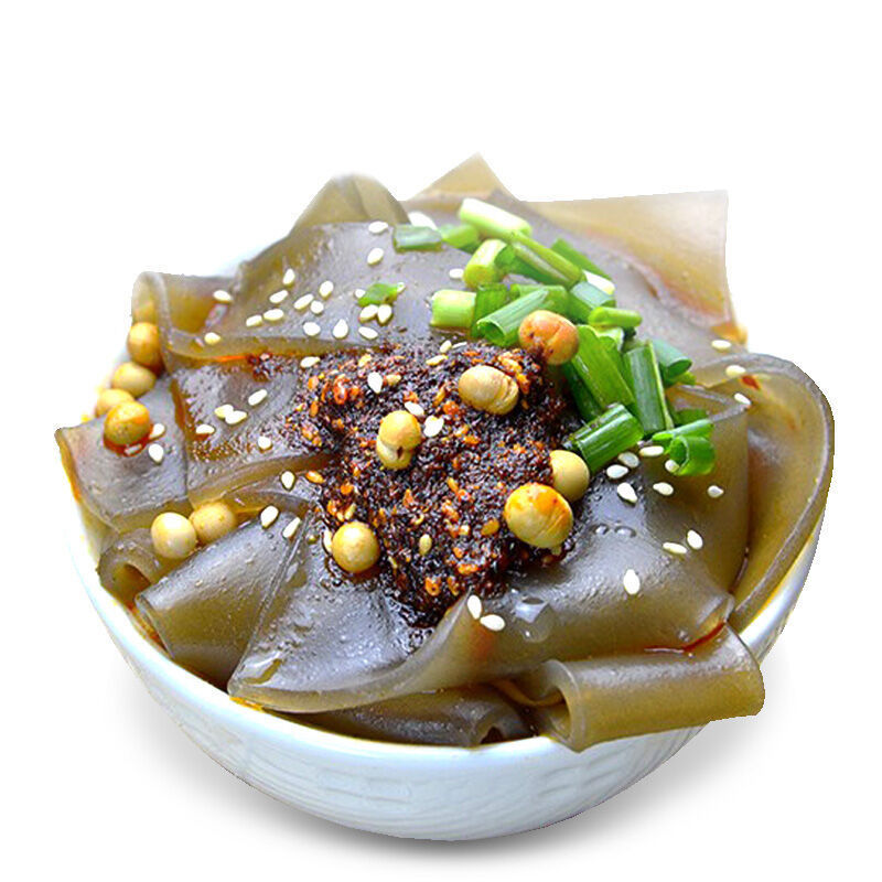 苕皮四川特产10袋/30袋鲜140克鲜红薯粉宽粉烧烤休闲亚马逊跨境
