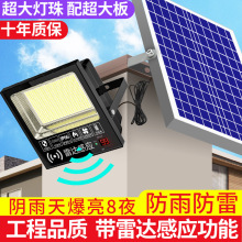 2024新款太阳能户外庭院灯家用屋内防水新型农村感应照明led通往