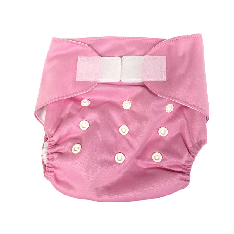 Cloth Diaper Factory Customized Children Washable Large Size Side Leakage Prevention Plain Printing Average Size Adjustable Washable Cloth Cloth Diaper