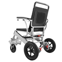 电动轮椅轻便电池折叠轮椅车老年人残疾人轻巧四轮代步车