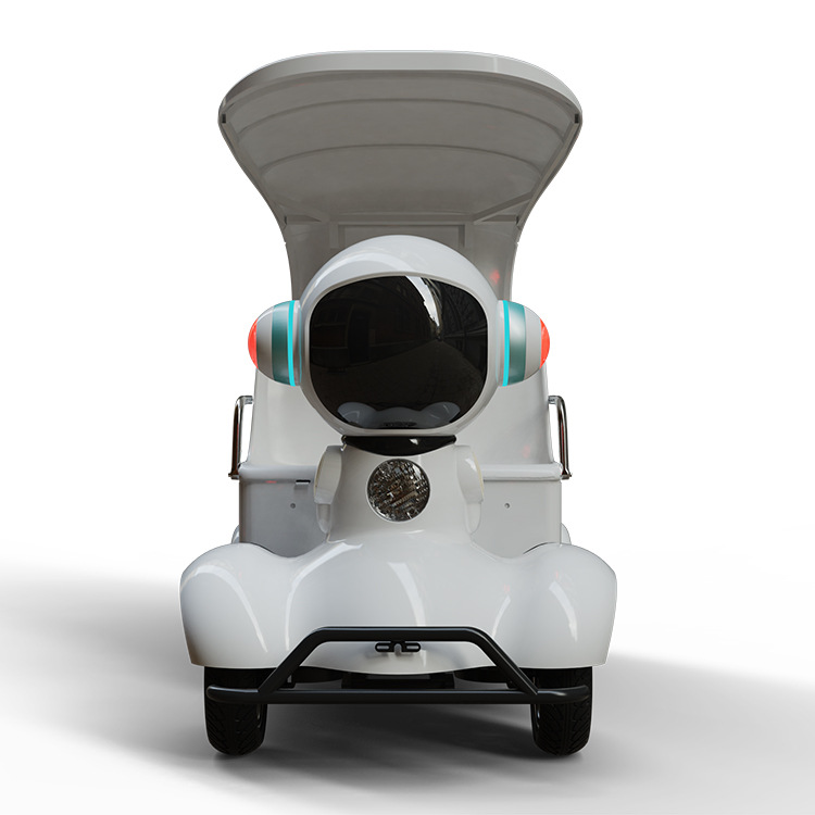 机器人车型四座电动代步车景区观光车亲子游乐车四轮电动车游览车