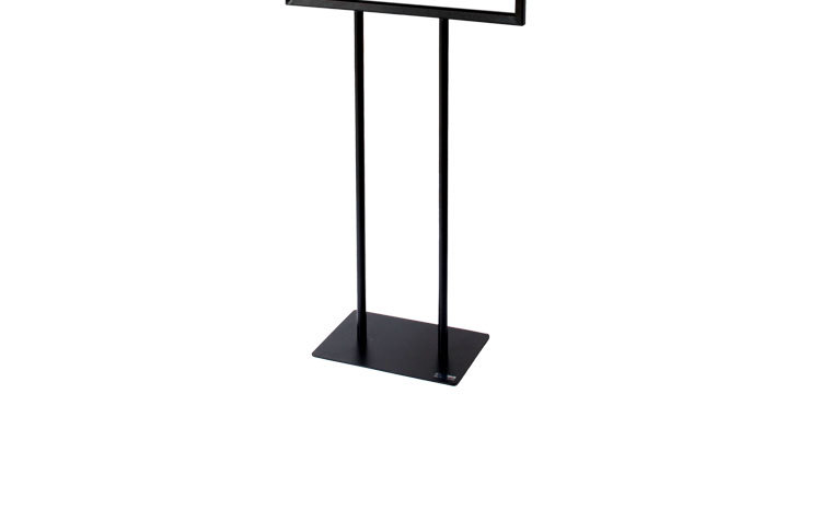 厂家批发双面落地指示牌商用服装店广告展示架水牌立式铁艺海报架