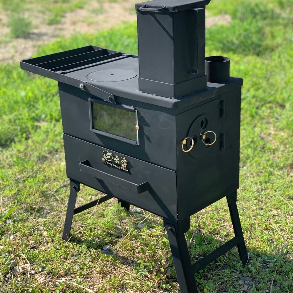 柴火炉颗粒燃料款露营帐篷采暖取暖炊事炉燃料烧颗粒燃烧工具