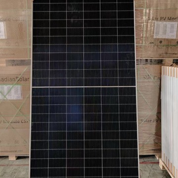 阿特斯太阳能光伏发电板单面双面585w 630光伏组件-阿里巴巴