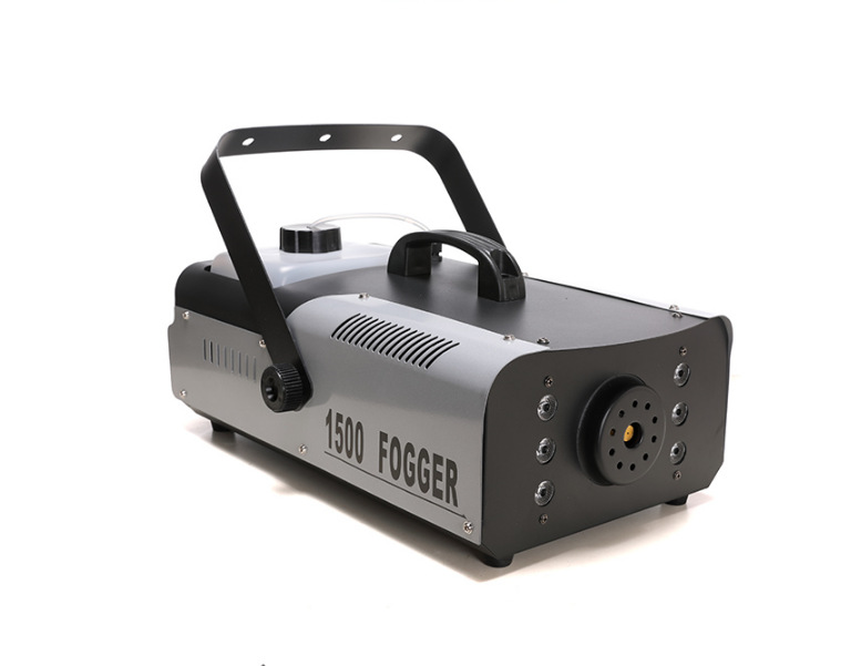 led全彩变色1500w恒温彩色烟雾机酒吧婚庆七彩喷烟机演出舞台灯光
