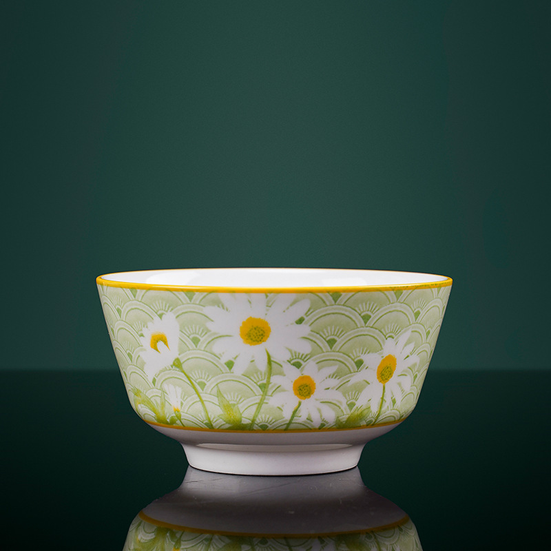2024新款高级感单碗礼盒套装中式米饭碗家用陶瓷餐具碗碟小汤碗
