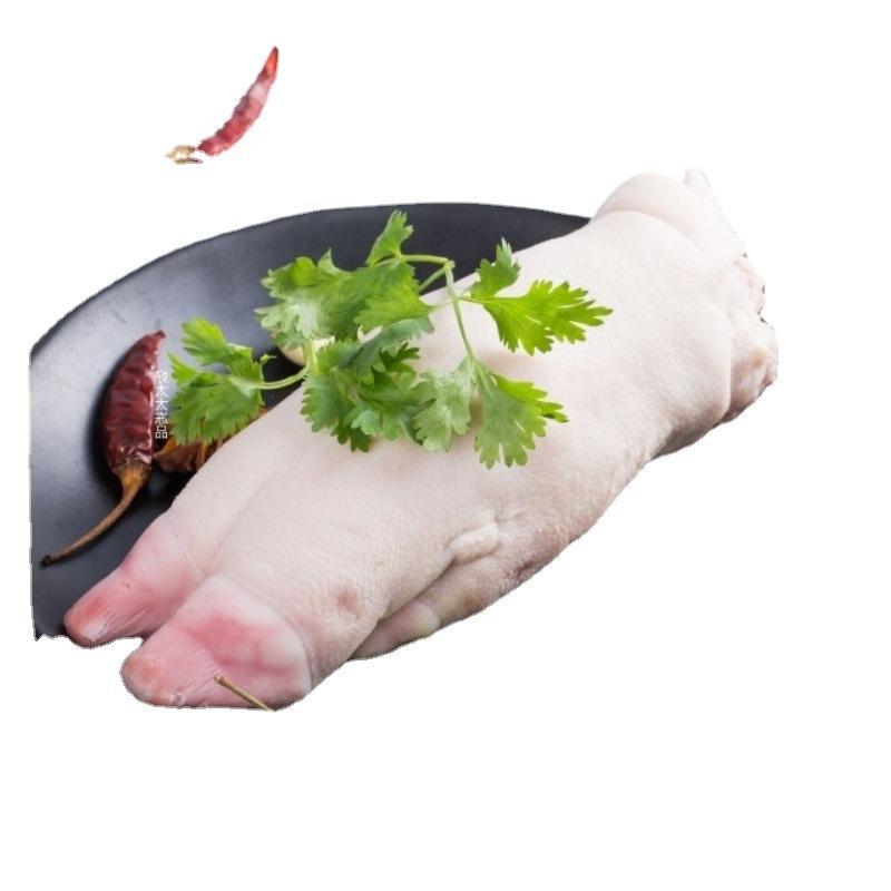 猪蹄冷冻大量批发带筋猪手带筋猪脚带筋家庭饭店卤菜20斤40个左右