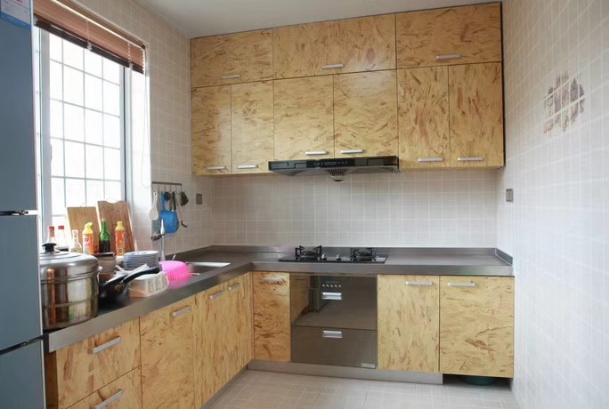 国产欧松板板材刨花板奥松板免漆osb板装修材料建材木板装饰墙