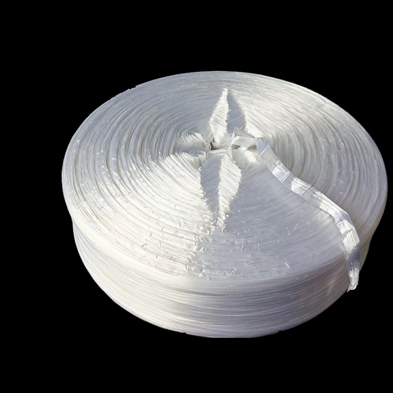 批发红白透明新料塑料绳子打包绳捆扎绳透明玻璃绳包装绳纤维绳
