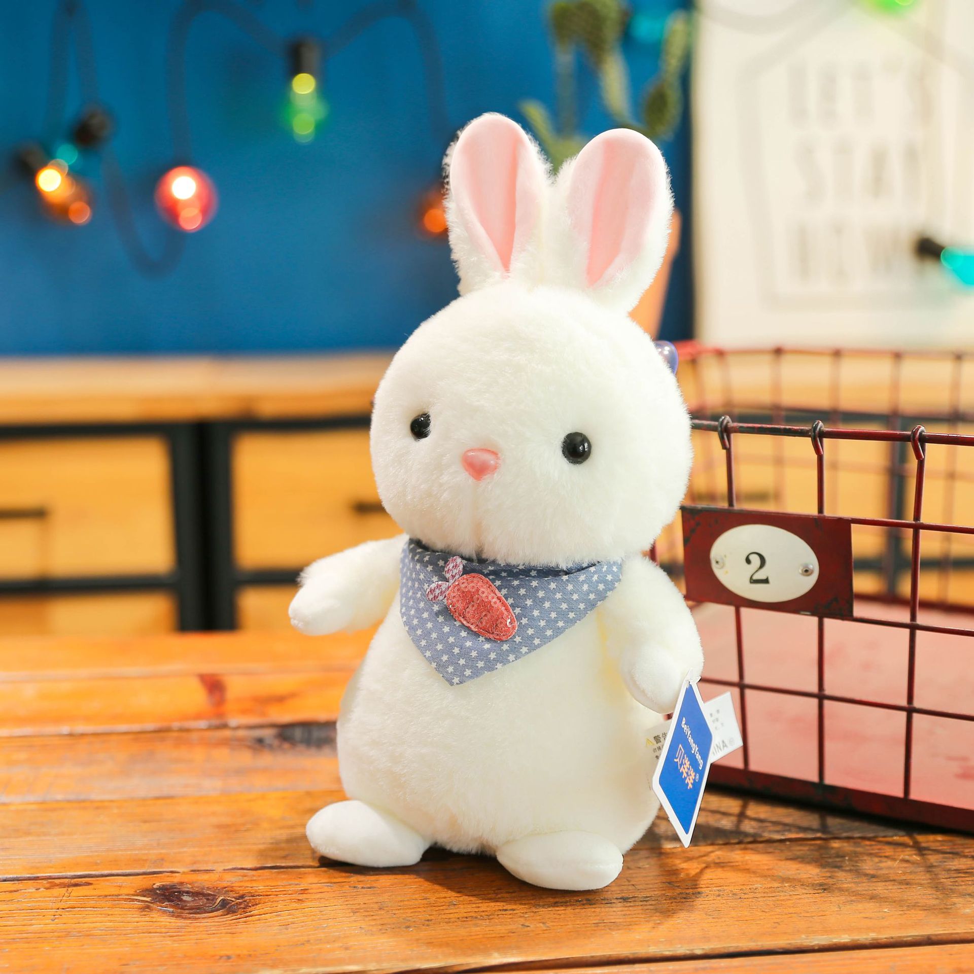 可爱毛绒玩具兔子睡觉小白兔公仔玩偶床上生日礼物女孩