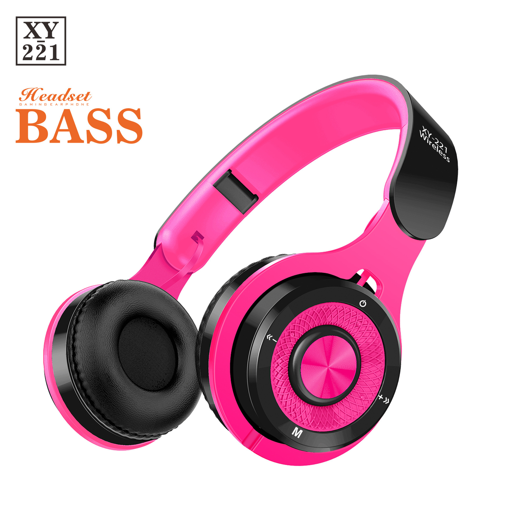 Xuanyin New Color Matching Folding Head-Mounted Card Radio Wireless Audio Earphone Portable Children Bluetooth Headset