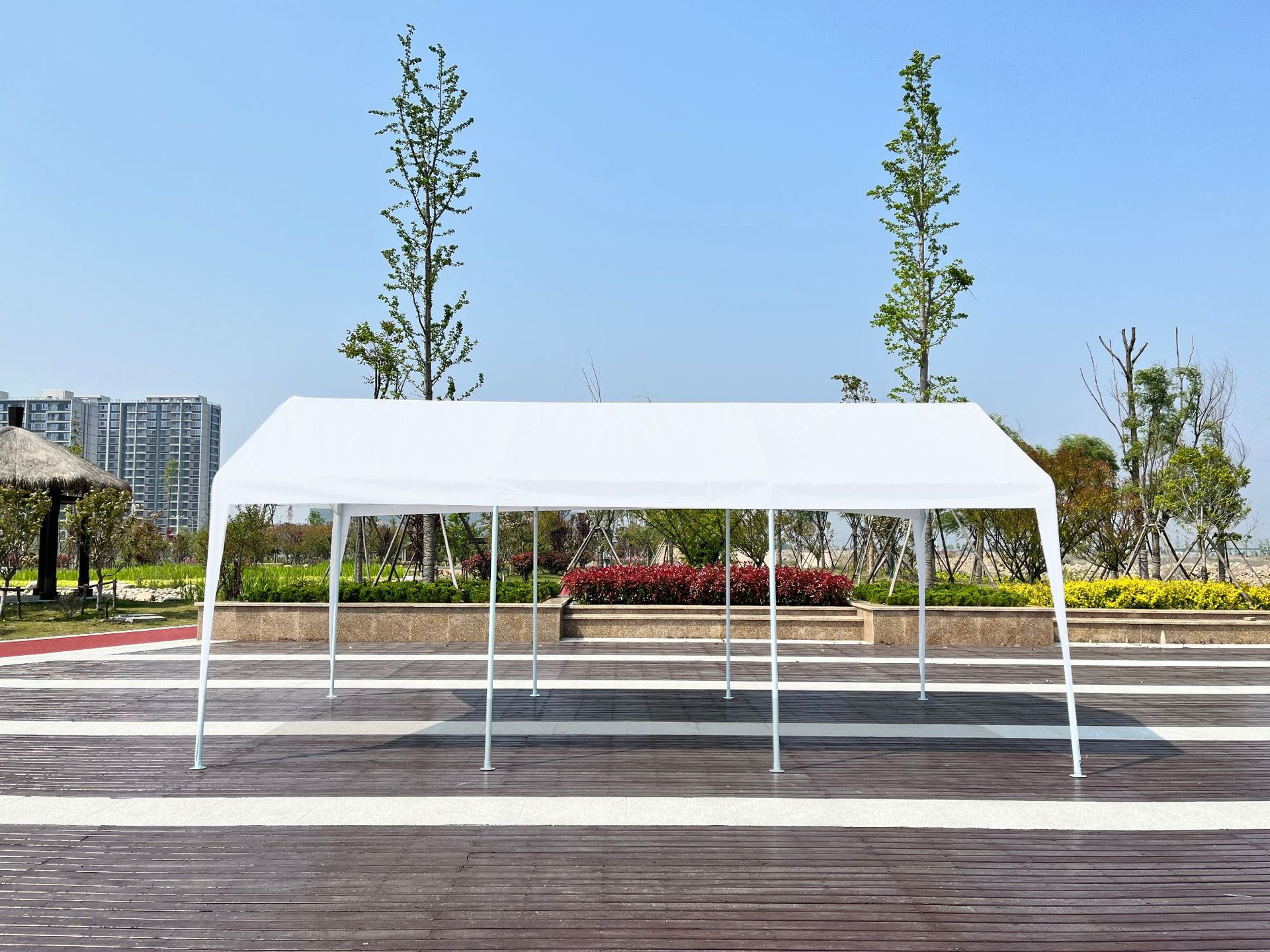 车棚停车棚家用防雨简易挡雨棚户外移动库庭院帐篷汽车遮阳棚