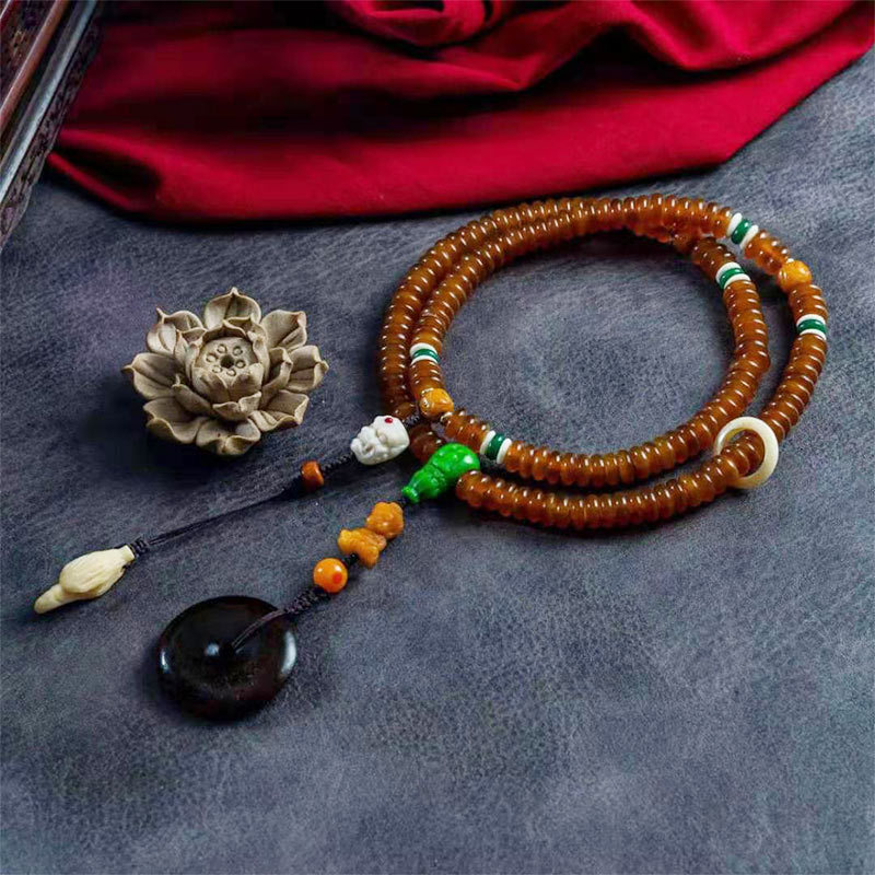 龟山手串跑环顶珠腰珠个性吊坠男女款项链文玩纪念品佛珠批发