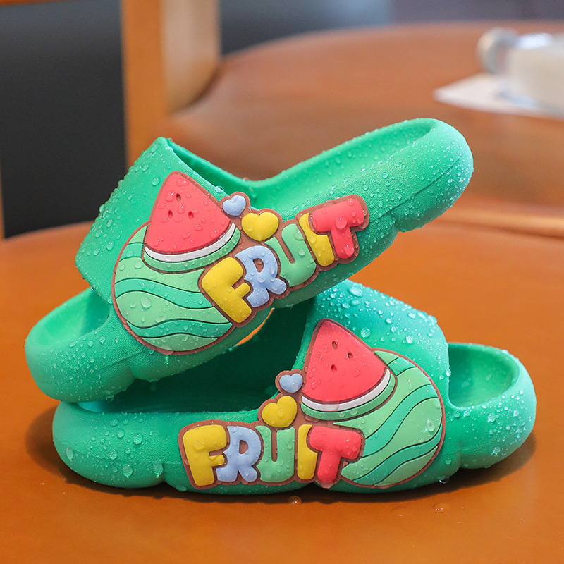 children‘s slippers summer new 2024 girls‘ indoor non-slip baby sandals cartoon cute girls‘ boys‘ slippers