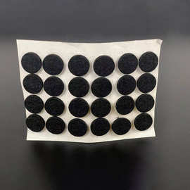 黑色防滑eva发泡胶圈 防震自粘背胶eva胶垫圈 eva泡棉双面胶垫