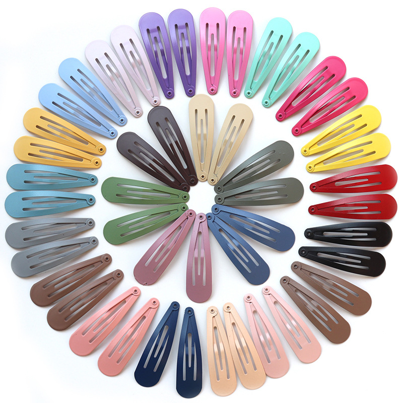 30 Candy Color Matte Children BB Clip Hair Clip Japanese and Korean Lovely Fancy Bang Clip Hairpin Girls Hairpin Hair Accessories