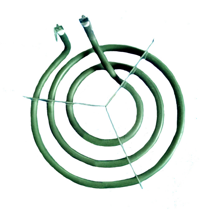 蚊香型加热管圆形干烧暖风机发热盘电热管电炒锅 220v加温发热管