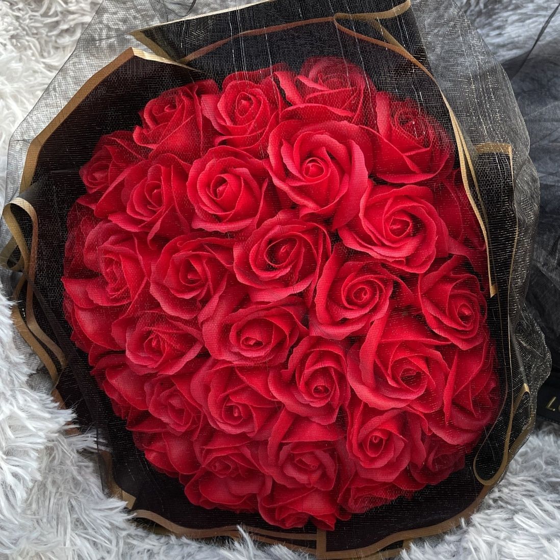 05成交1件多头玫瑰干花花束蔷薇泡泡浪漫清新真花装饰永生花送女友