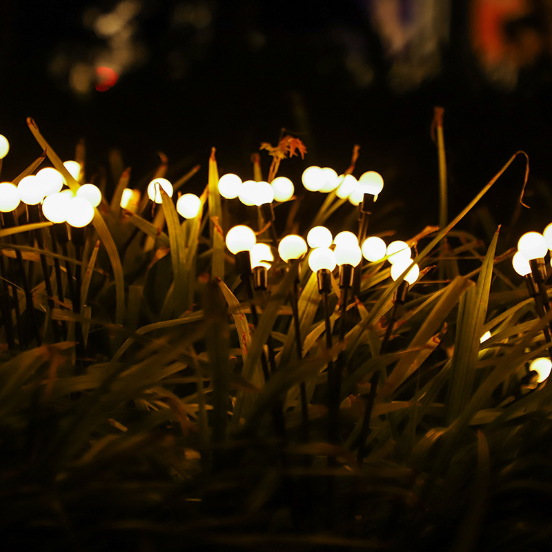 led太阳能萤火虫摇摆灯户外防水草坪花园装饰灯-阿里巴巴