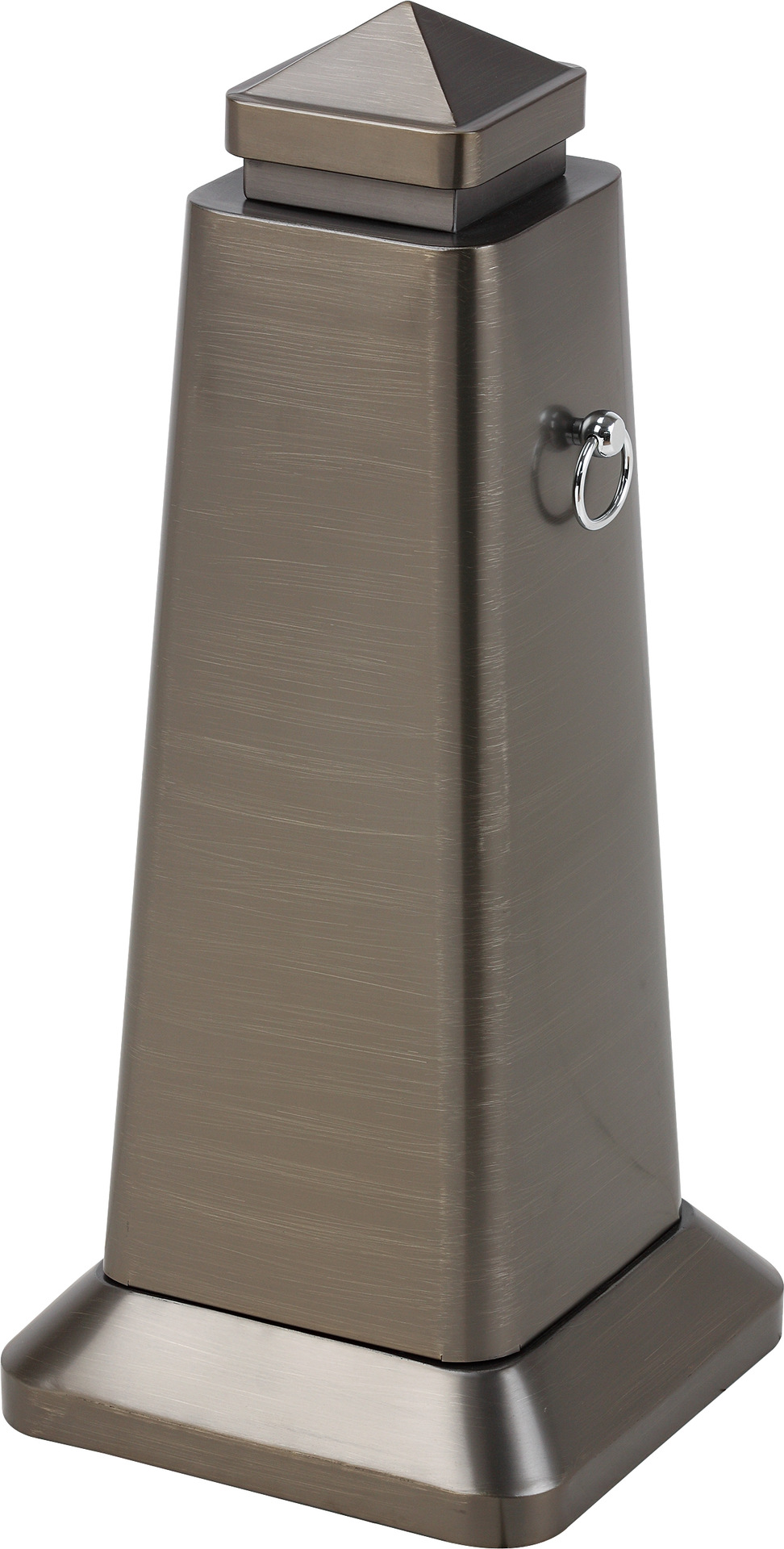 不锈钢路锥路障 隔断方锥雪糕筒反光锥 道路隔离墩安全警示柱