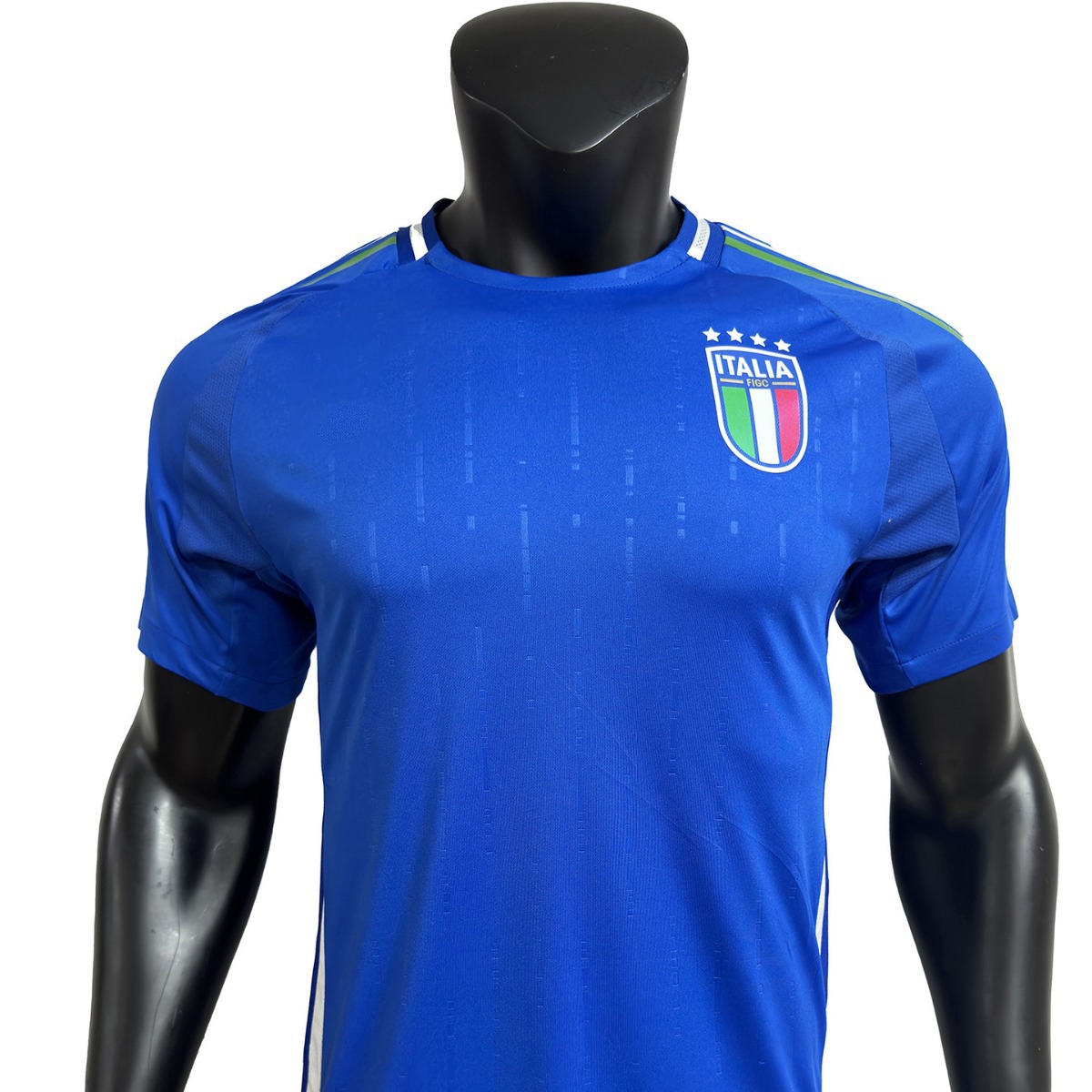 2324赛季意大利主场足球训练服短袖球员版短袖新款球衣定制国家队