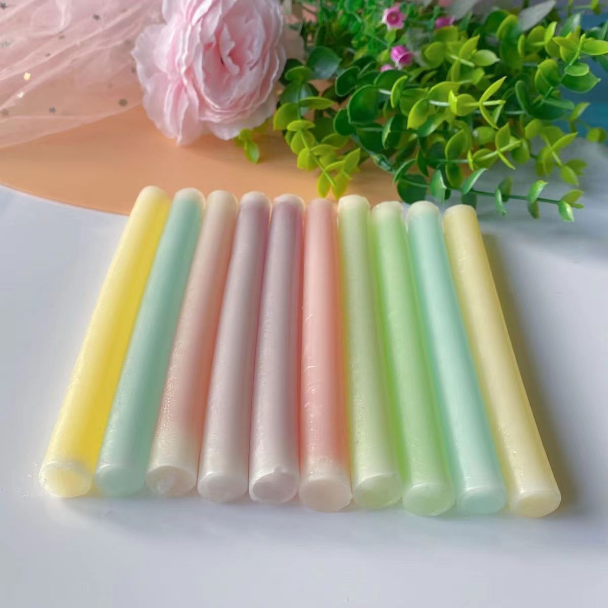 网红零食蜡瓶糖成品果酱夹心爆浆同款抖音蜂蜡咀嚼腊可食用的正品