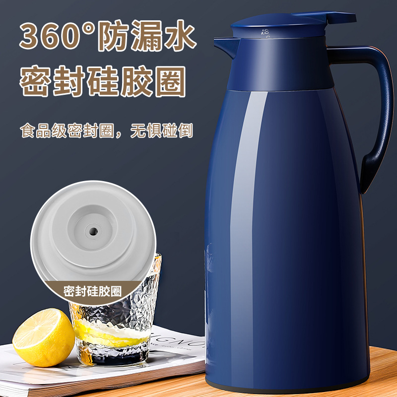 2L Thermal Insulation Kettle Household Large Capacity Thermos 304 Stainless Steel Thermos Teapot Kettle Hot Water Bottle Cup