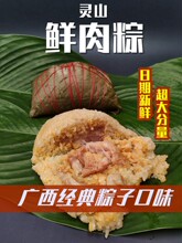 广西灵山大粽特产小吃南宁横县农家手工板栗肥猪肉粽子绿豆鲜肉粽