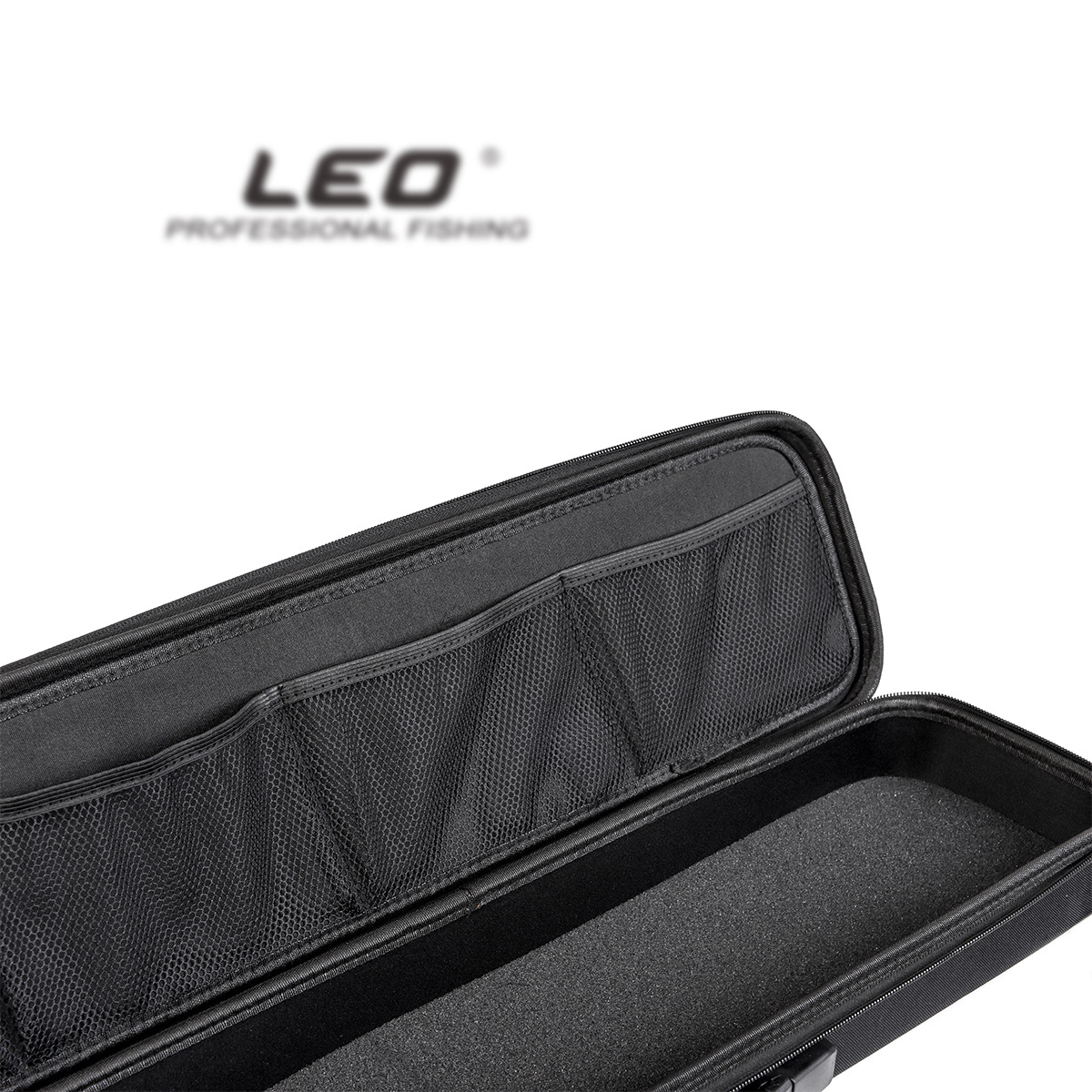 28145 LEO/ Leou [EVA Composite Fishing Tackle Bag Length] 64X16X7cm Strap Hard Shell Tool bag pic 9
