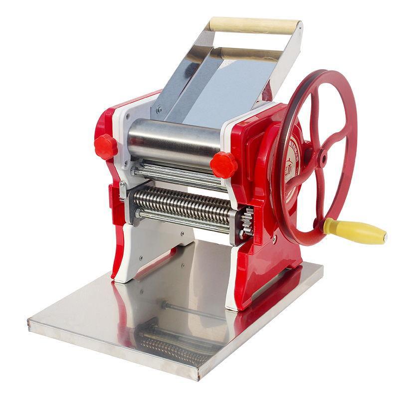 压面机家用面条机小型手动饺子皮擀面机不锈钢160型-阿里巴巴