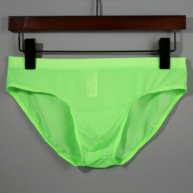 超薄内裤男冰丝透明三角裤男 内裤裸感 大码 男式短裤 无痕 透明